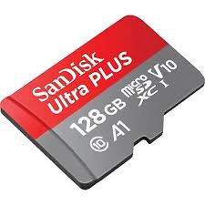 SDSQUB3-128G, Ultra Plus uSD 130MB/s, Re