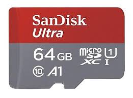 SDSQUBC-064G, Ultra Plus uSD 150MB/s, Re