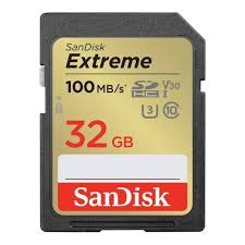 SDSDXWT-032G-ATCIN,Extreme Plus SD,100/60MB/s RW,C10,UHS,U3,V30,RPD2,4x6 Blister,W/JC,Target,AM